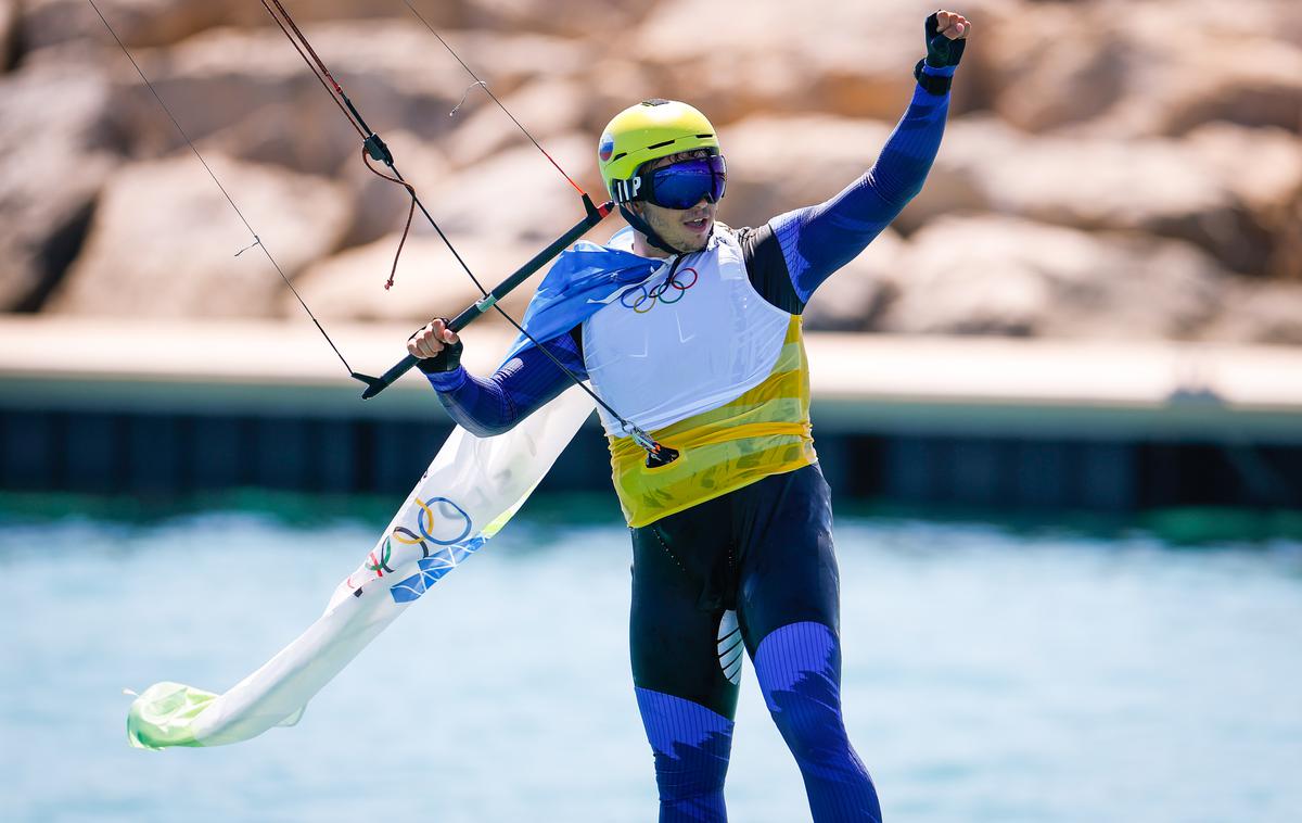 Toni Vodišek Pariz 2024 | Toni Vodišek na zadnjih olimpijskih igrah. | Foto Anže Malovrh/STA
