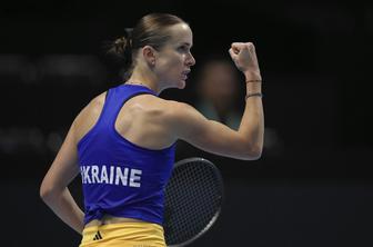 Ukrajinke prek Špank v polfinale pokala BJK