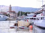 Split. Trajekt nesreča. Ujma.