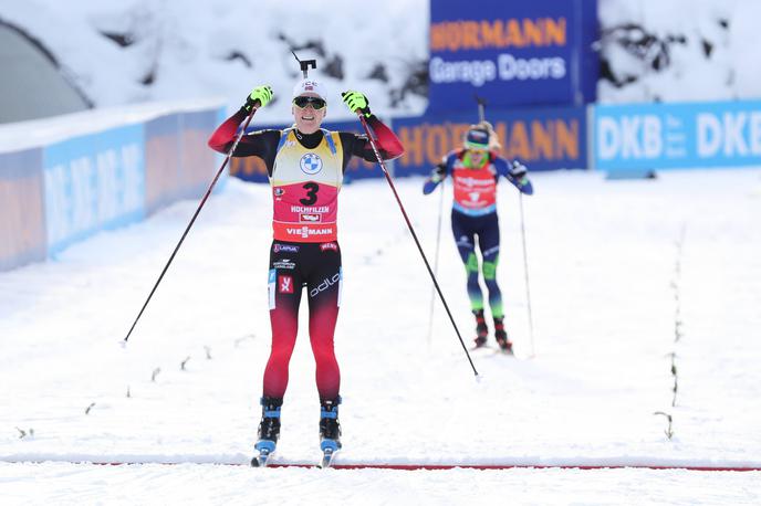 Marte Olsbu Roeiseland | Marte Olsbu Roeiseland se je veselila zmage. | Foto Guliverimage