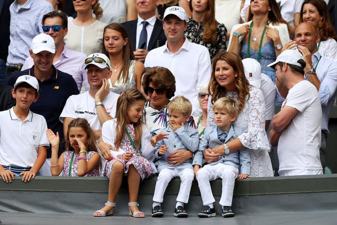 Roger Federer je oče štirih otrok. | Foto: Guliverimage/Getty Images
