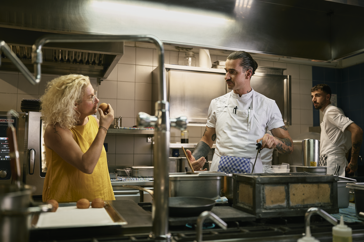 Ana Roš Stojan je trenutno zadovoljna s svojo ekipo.  | Foto: Foto: Ciril Jazbec