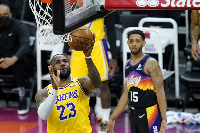 Rezultat v seriji Phoenix – LA Lakers je izenačen. | Foto: AP / Guliverimage
