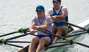 Čop na prvo tekmo SP v dvojcu, Špik v skifu