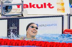 Gretchen Walsh rekordna dvakrat v enem dnevu, Katie Ledecky prav tako z rekordom