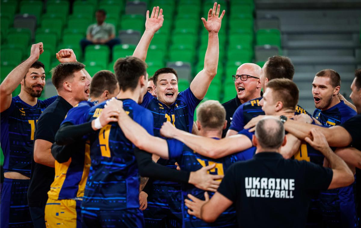 Ukrajina svetovno prvenstvo v odbojki | Ukrajinski odbojkarji se veselijo velikega podviga. | Foto Volleyballworld