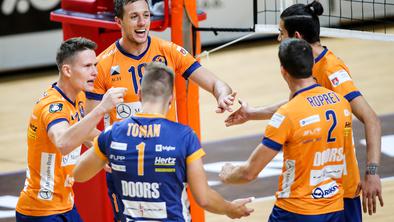 ACH Volley ubranil točko pred Mariborom, najboljše štiri ekipe prvenstva suverene