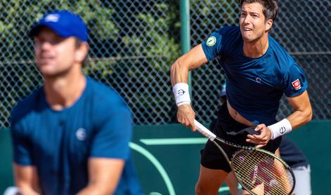 Bedene in Kavčič za slovo od tenisa Sloveniji priigrala napredovanje