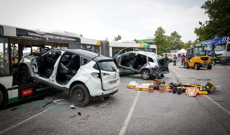 V Ljubljani usposabljanje 600 gasilcev iz 12 držav #video