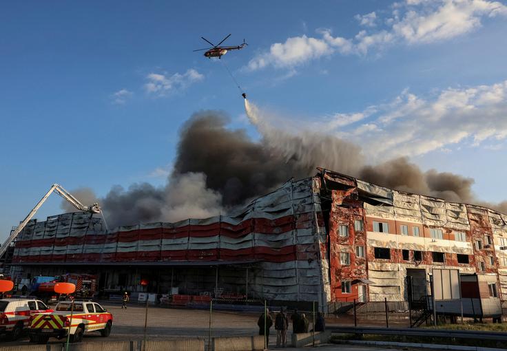 napad na Kijev | Foto: Reuters