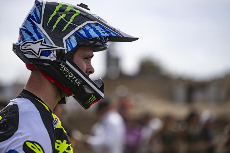 Tim Gajser prvič na dirki MXGP v novih barvah. | Foto: Yamaha Racing