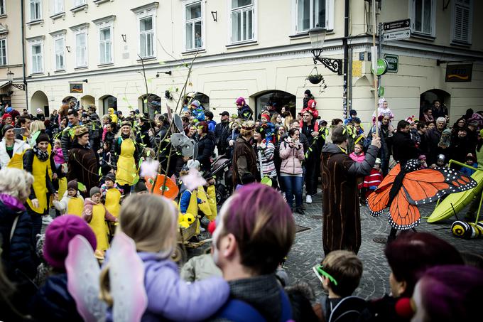 pust maske Ljubljana | Foto: Ana Kovač