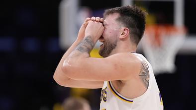 NBA priznala: sodniki oškodovali Luko Dončića in Lakerse