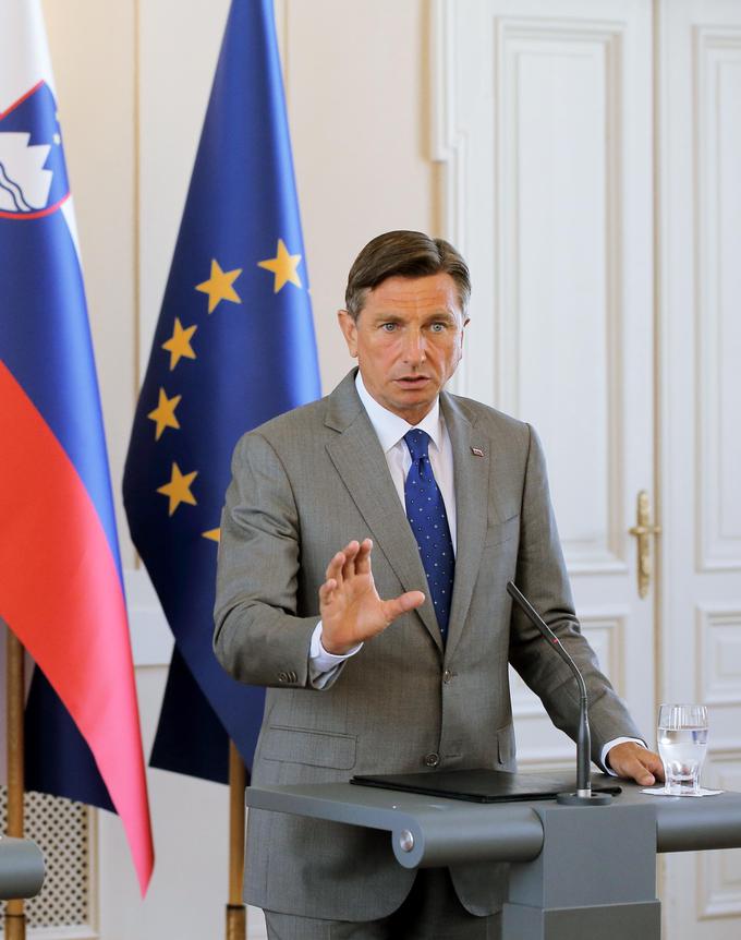 Janez Janša Borut Pahor | Foto: STA ,