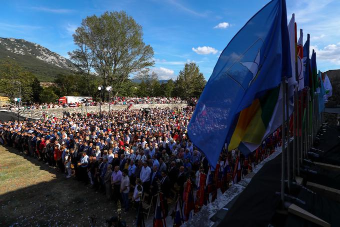 Slovesnost ob prazniku vrnitve Primorske k matični domovini Ajdovščina | Foto: STA ,