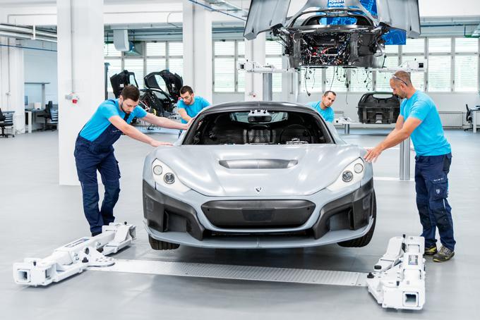 Družba Rimac Automobili izdeluje tudi pregrešno drage električne superšportnike. | Foto: Rimac Automobili