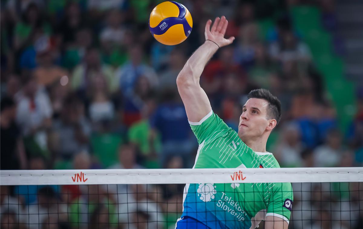 Slovenska odbojkarska reprezentanca : Srbija, Stožice, Jan Kozamernik | Jan Kozamernik | Foto Volleyball World