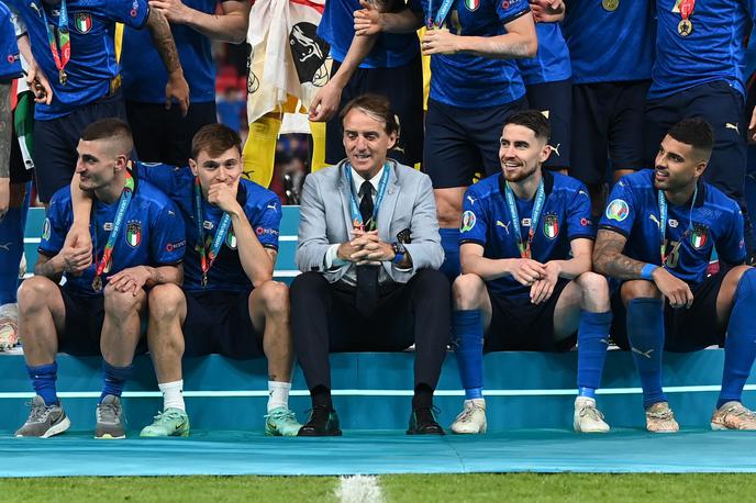 Roberto Mancini | Roberto Mancini je ponosen, da lahko vodi tako složno skupino varovancev. | Foto Reuters
