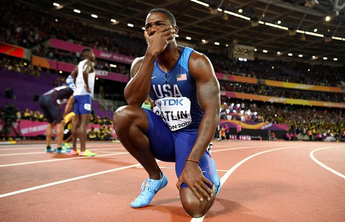 Justin Gatlin 100 m finale | Foto: Reuters