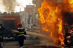 V eksploziji pirotehnične tovarne pri Rimu najmanj pet mrtvih
