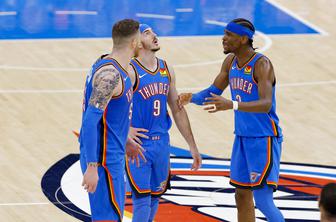 OKC vrnila udarec Indiani, Shai podrl rekord #video