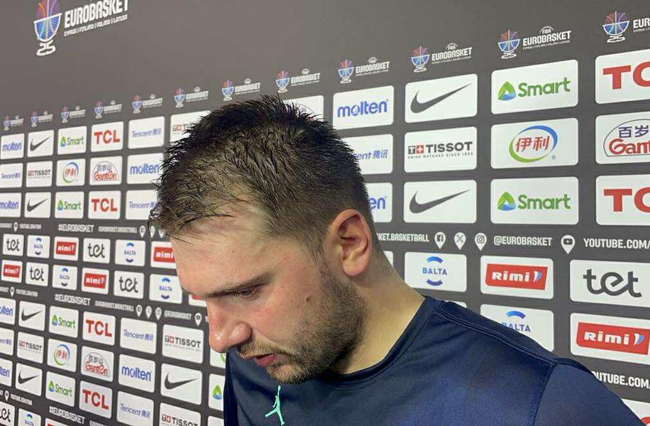 Luka Dončić po koncu ni skrival jeze #video