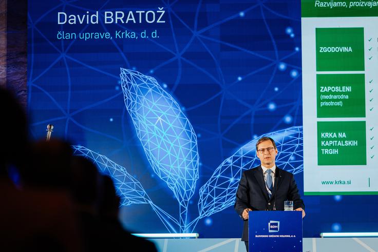 Član Krkine uprave David Bratož | Foto: Anže Godec