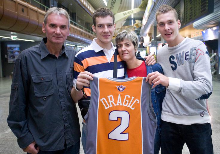 Goran Dragić 2008 odhod Phoenix | Foto: Vid Ponikvar