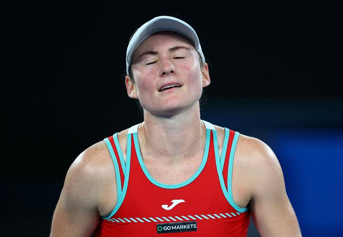 Tamara Zidanšek je obstala v četrtfinalu. | Foto: Reuters