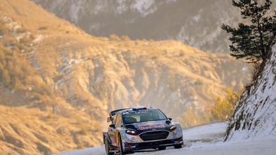 Ogier na Monteju na poti do zmage