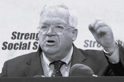 Umrl nekdanji predsednik ameriškega predstavniškega doma Dennis Hastert