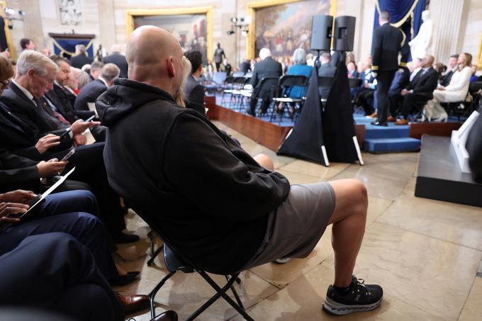 Sproščeni John Fetterman | Foto: Reuters