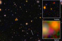 Odkrili najbolj oddaljeno in najstarejšo galaksijo
