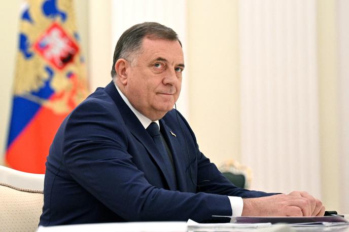 Milorad Dodik, Vladimir Putin | "Če bo prišel na sestanek v Republiko Srbsko, ga bomo izgnali," je novinarjem v Vzhodnem Sarajevu dejal Milorad Dodik. | Foto Reuters