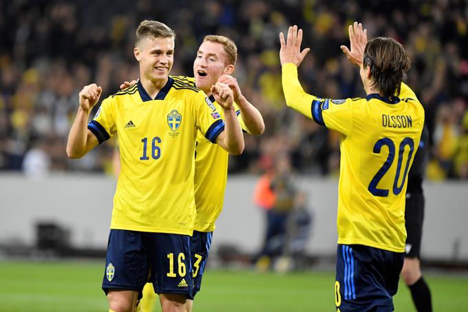 Lani je debitiral za člansko reprezentanco Švedske. | Foto: Reuters