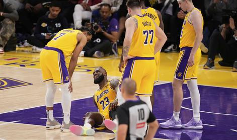 LeBron resno poškodovan, izpustil bi naslednje tekme