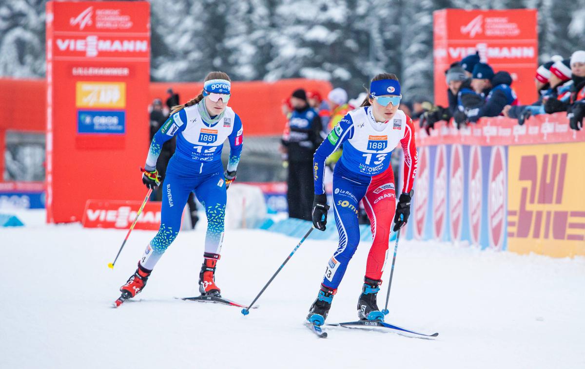 Ema Volavšek | Eva Volavšek je bila na drugi tekmi svetovnega pokala v Lillehammerju za mesto boljša kot dan prej, zasedla je sedmo mesto. | Foto Guliverimage