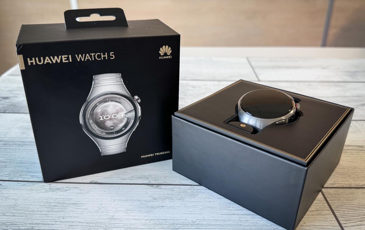 Huawei Watch 5 | Prvi pogled na pametno uro Huawei Watch 5 | Foto Lana M. Orel