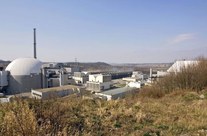 Jedrska elektrarna v Neckarwestheimu v zvezni deželi Baden-Württemberg je ena od treh zadnjih nemških jedrskih elektrarn, ki še obratujejo. Po načrtu bodo te prenehale obratovati ob koncu letošnjega leta. | Foto: Guliverimage/Vladimir Fedorenko