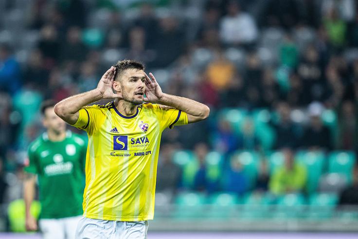 Rok Kronaveter se je izkazal na prvem večnem derbiju, na katerem je nosil dres Maribora. | Foto: Grega Valančič/Sportida