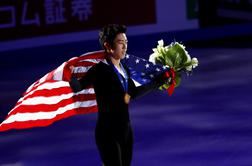 Američanu Chenu drsalno zlato na SP