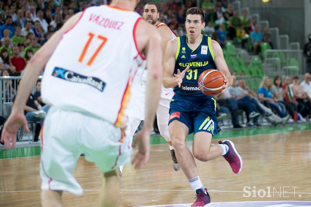 Slovenija Španija košarka