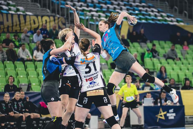 Liga prvakinj, četrtfinale: Krim Mercator - Vipers Kristiansand | Foto: Grega Valančič/Sportida