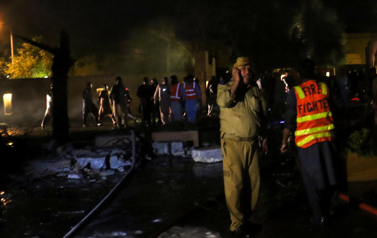 Eksplozija | V eksploziji je življenje izgubilo pet oseb, še 12 jih je bilo ranjenih.  | Foto Reuters