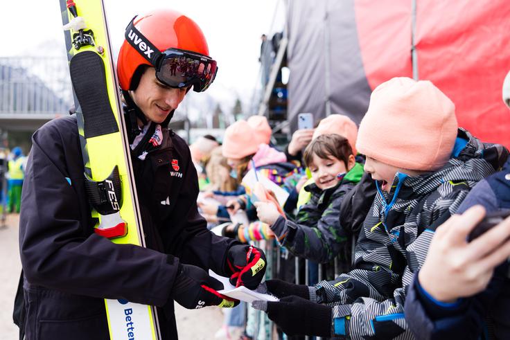 Karl Geiger Planica 2024, navijači 1. dan | Foto: www.alesfevzer.com