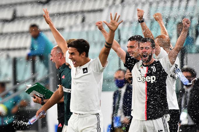 Juventus je osvojil še deveti zaporedni naslov v Italiji. | Foto: Reuters