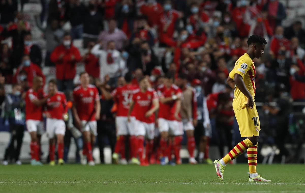 Barcelona Benfica | Benfica je na domači zelenici Barcelono odpravila s kar 3:0. | Foto Guliverimage