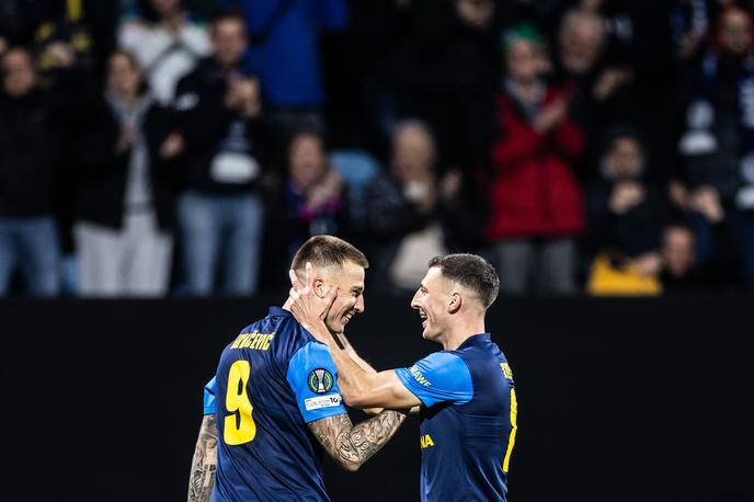 konferenčna liga NK Celje Aek Franko Kovačević Mario Kvesić | Franko Kovačević še naprej trese mreže. Dosegel je gol za izenačenje na 1:1. | Foto Jure Banfi