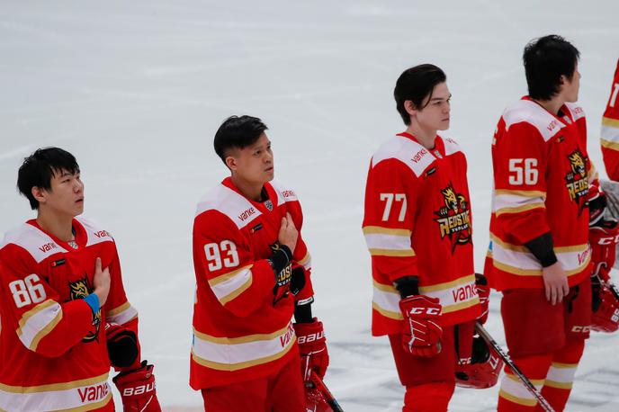 Kunlun Red Star | Mednarodna hokejska zveza (IIHF) še ni sprejela odločitve o usodi kitajske moške hokejske reprezentance na prihajajočih olimpijskih igrah. | Foto Guliverimage