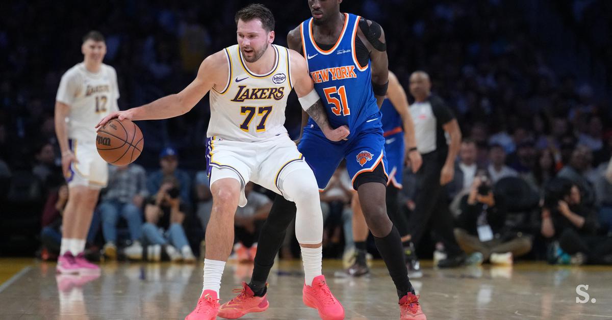 Velika zmaga Lakersov, Dončić čaral in navduševal proti New Yorku #video Kép